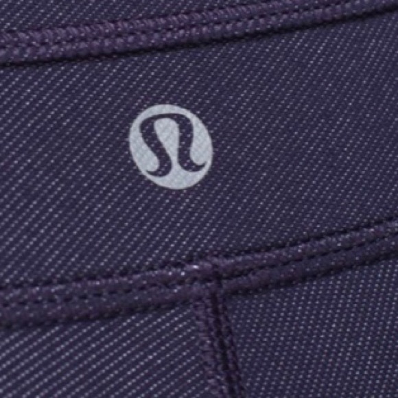 Lululemon Skinny Groove Pant Black Grape - Picture 2 of 15